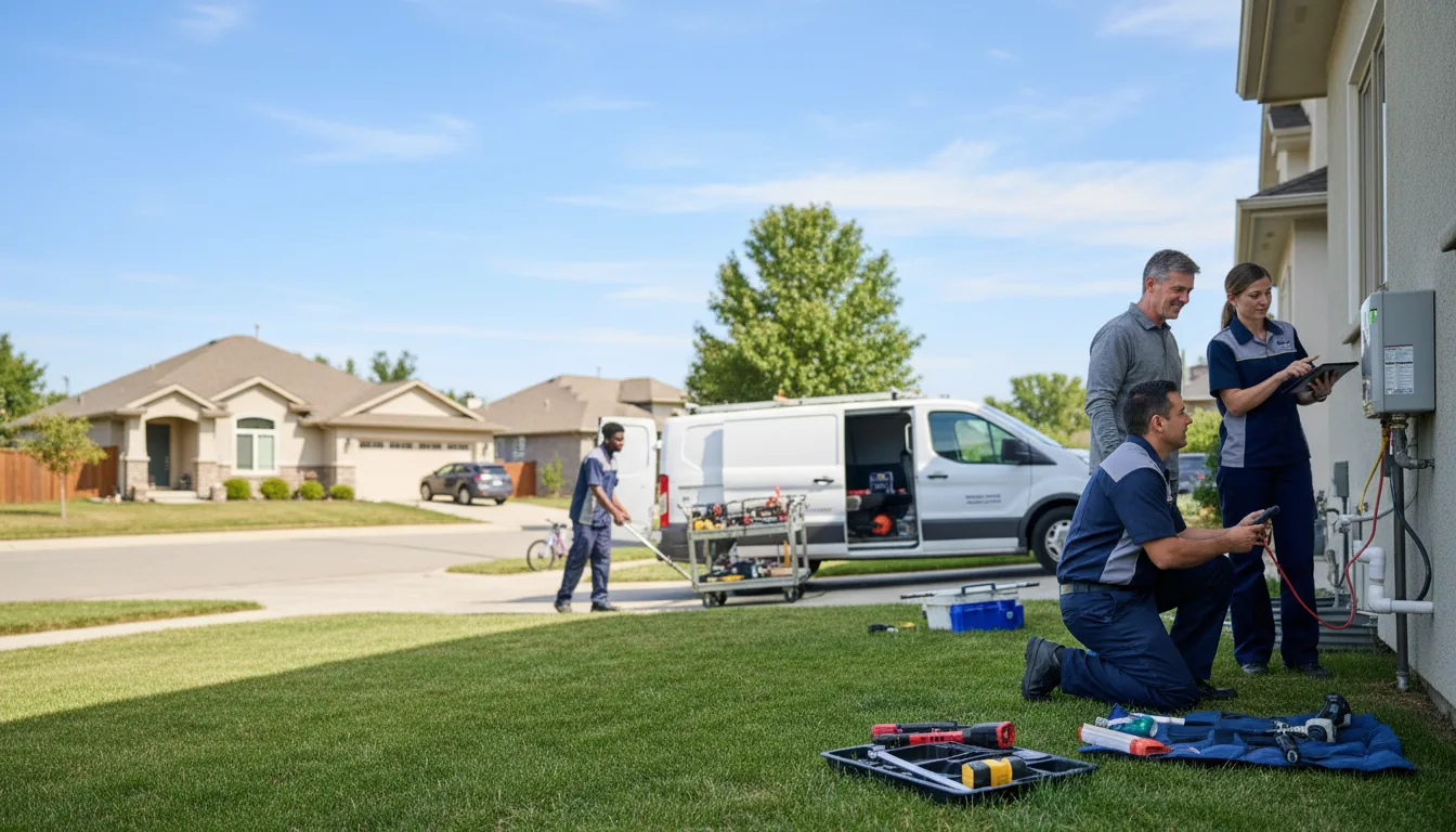 Professional Outdoor Tankless Water Heater Installation in Footville, WI